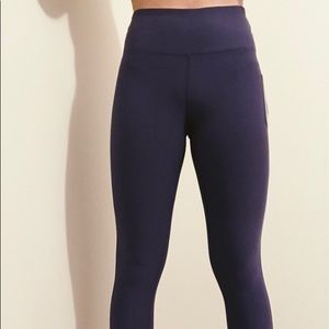 Blue/purple heigh waisted full length leggings